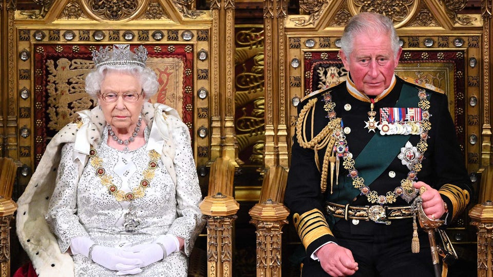 Queen Elizabeth & King Charles