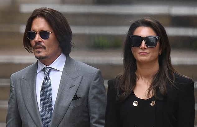 Johnny Depp and Lawyer Joelle Rich