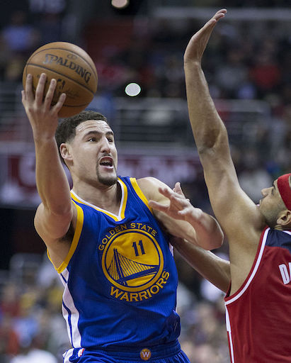 Warriors’ Klay Thompson was wounded by Charles Barkley