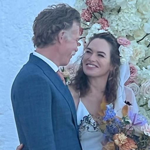 Lena Headey of Game of Thrones marries Marc Menchaca in a celebrity-studded ceremony.
