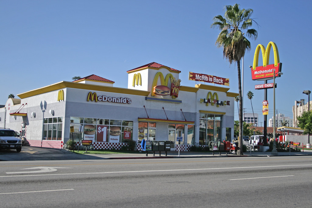 McDonald's Sunset / Fountain - Los Angeles (California USA)