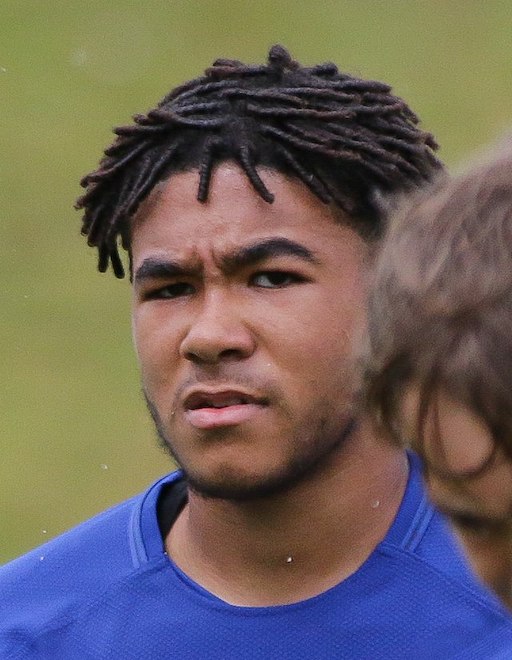 Reece James of Chelsea limps out against AC Milan with what appears to be a knee injury