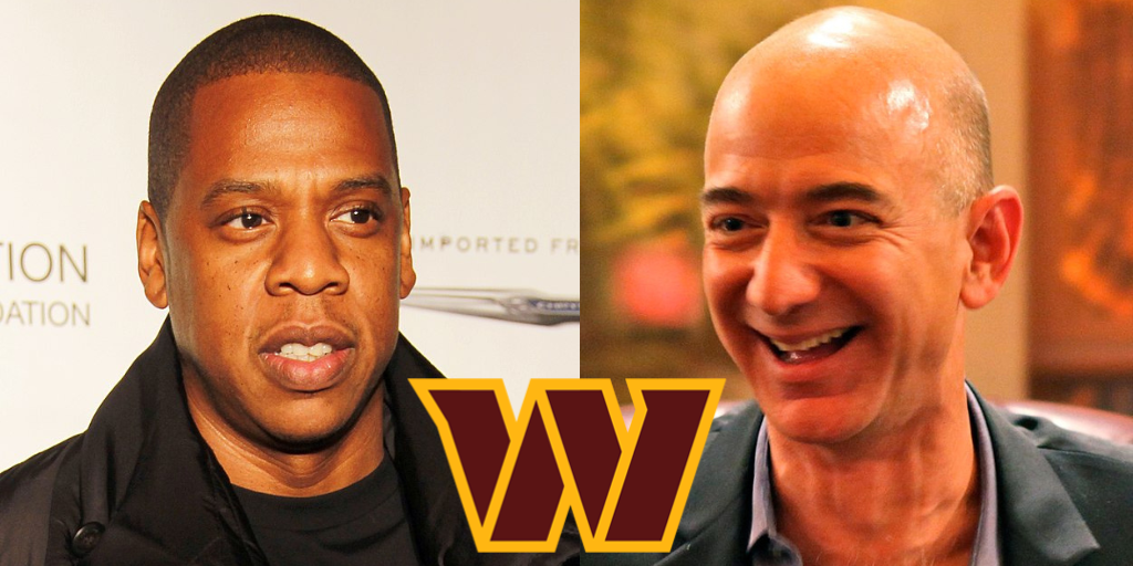 Jay-Z and Jeff Bezos