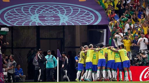 Richarlison's goal gave Brazil the lead, and they went on to defeat Serbia easily.