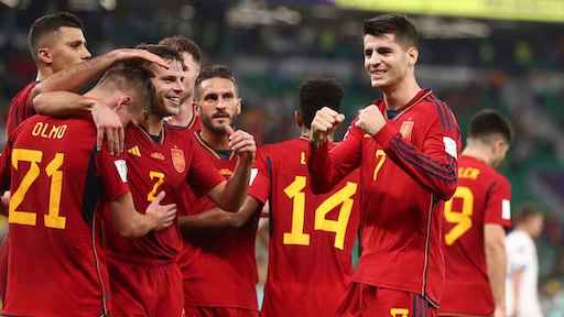 Spain vs Costa Rica Match Highlights