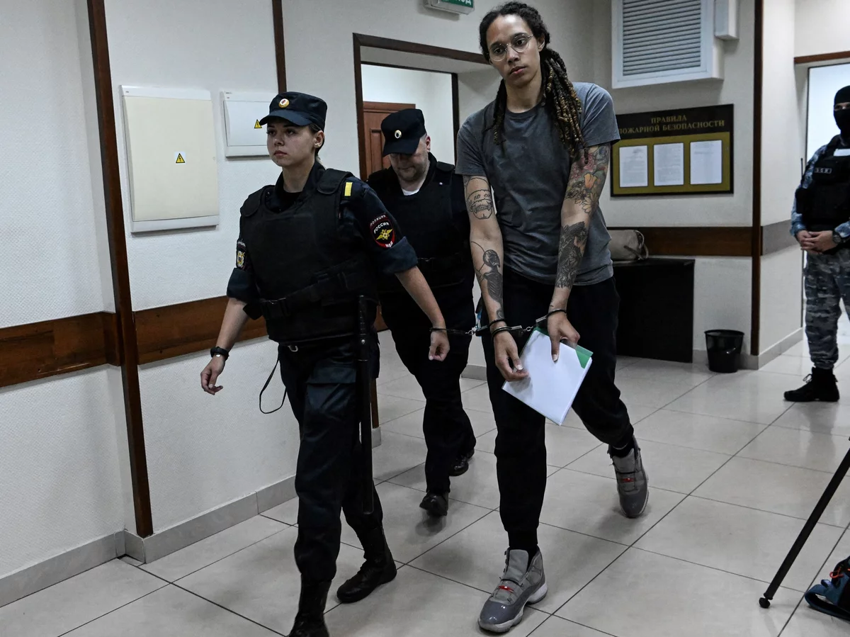 Brittney Griner was released from prison in Russia.