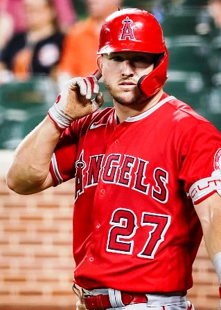 When Ohtani and Rendon leave, the Angels place Mike Trout on the IL.