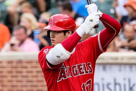 Shohei Ohtani smashes his 44th home run before leaving the mound due to arm strain.