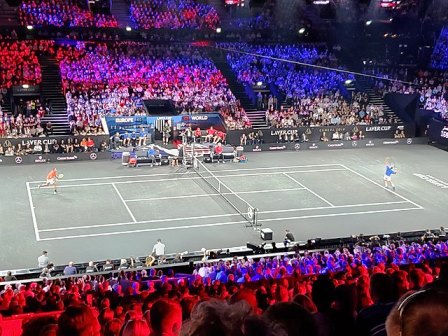 At the Laver Cup, Team World wins the first three matches against Team Europe.