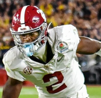 Georgia is the preferred destination for Alabama’s standout wide receiver Caleb Downs as he enters the transfer portal.