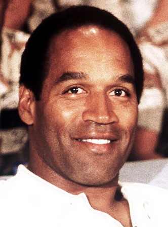 76-year-old football player and actor O.J. Simpson is accused of killing his ex-wife.